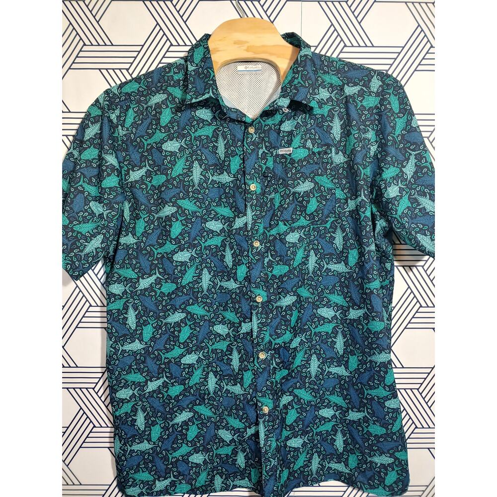 Columbia Men's Performance Button Front Size 2XL